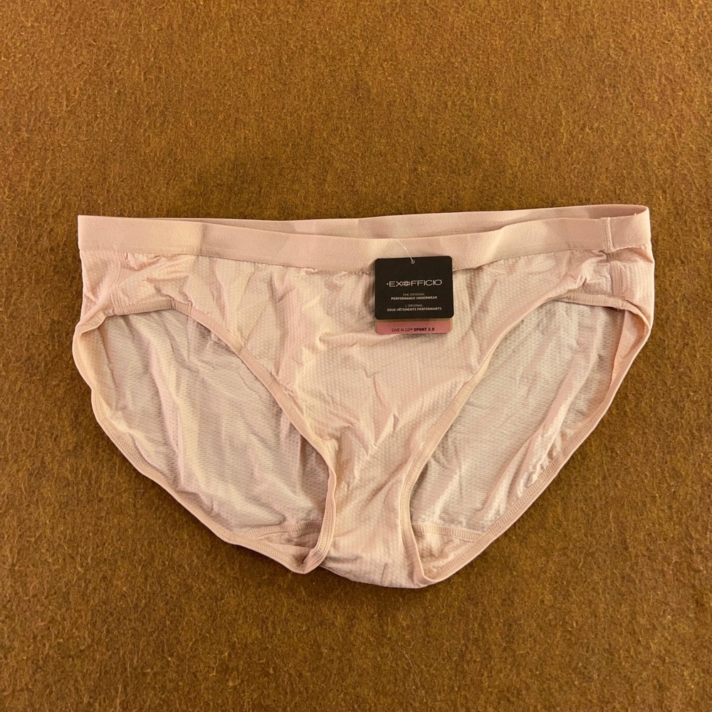 ExOfficio Womens XL Buff Give-N-Go Sport 2.0 Bikini Brief Panty NWT